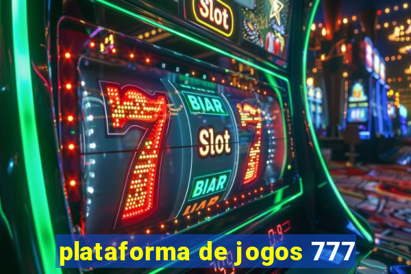 plataforma de jogos 777